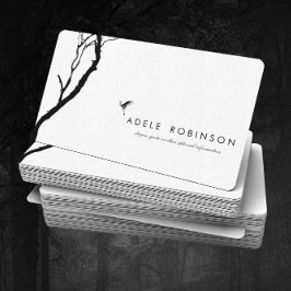 Fågel som flyger till för träd/en Holistic hälsa© Visitkort