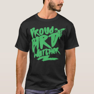 Fågel som tittar på Watcher Birds som flyger genom T Shirt