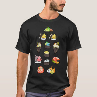 Fågel Sushi T Shirt