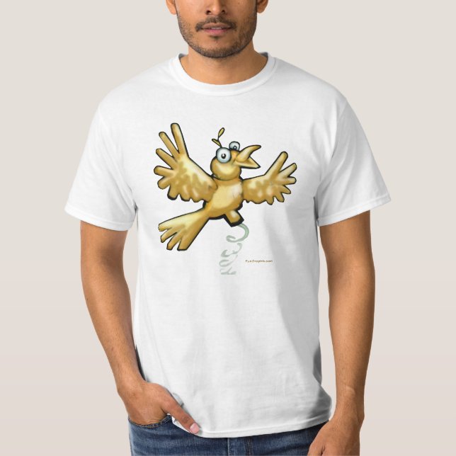 Fågel T-shirt (Framsida)
