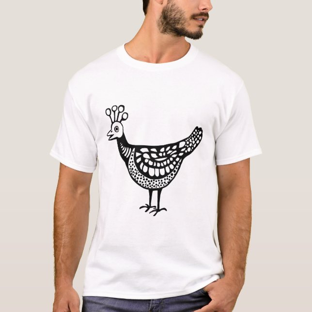Fågel Tee Shirt (Framsida)