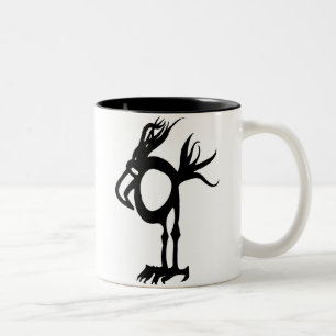 Fågel Två-Tonad Mugg