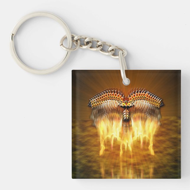 Fågel under flygning (Framsidan)