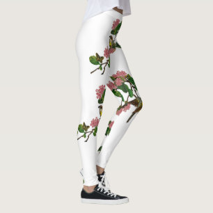 Fågel vid Gren Leggings