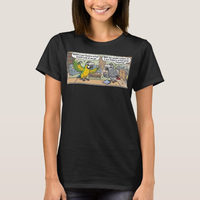 Fågel VR T Shirt (Framsida)