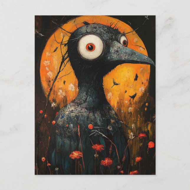 Fågel Vykort (Framsida)