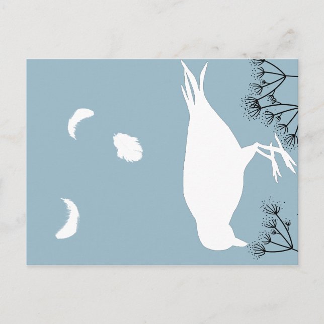 Fågel Vykort (Framsida)