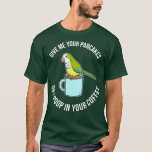 Fågelägares underbara Quaker Parrot-gåva T Shirt