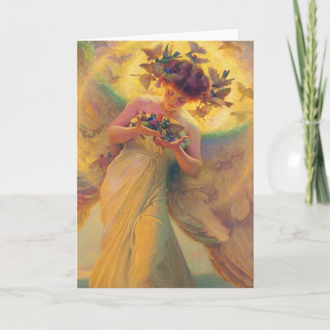 Fågelängeln Kort (Framsida)