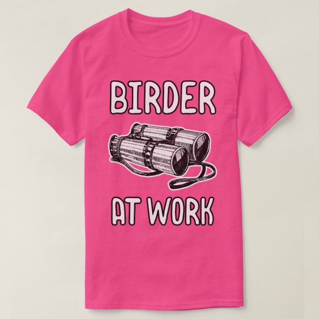 Fågelarbete T Shirt (Design framsida)