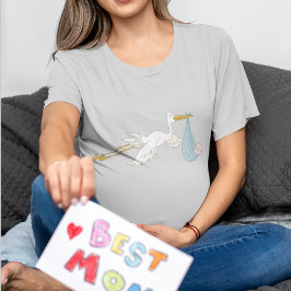 Fågelbär Cute Kid Det är en pojke T Shirt