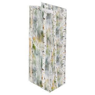 Fågelbark, grönt, vattenfärg