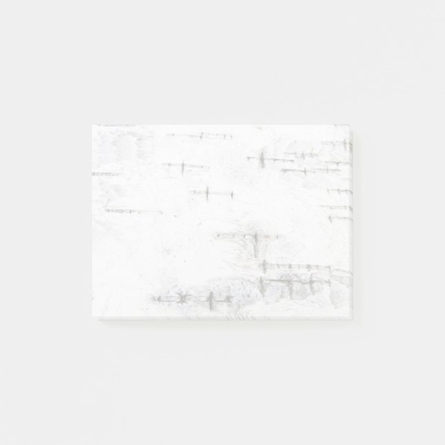 Fågelbark Post-it-anteckningar Post-it Block (Framsida)