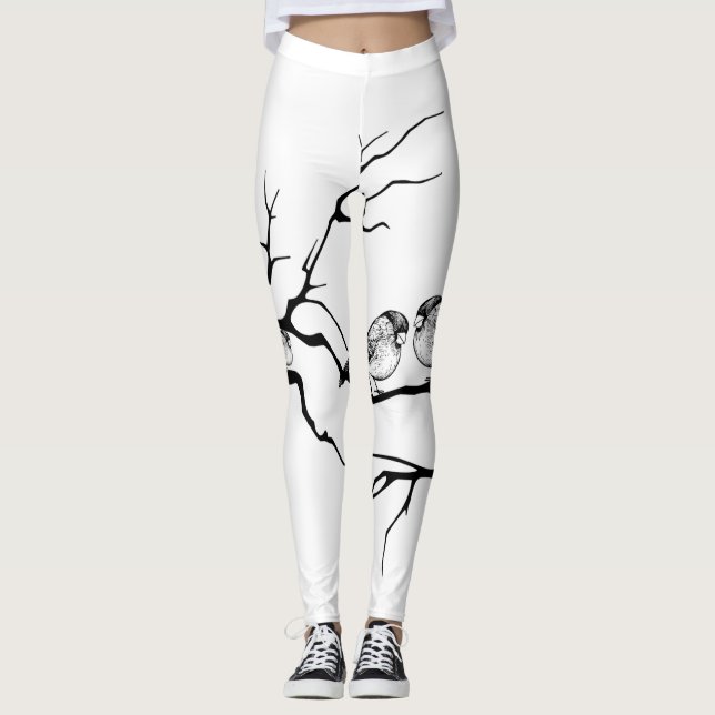 Fågelbensin Leggings (Framsida)
