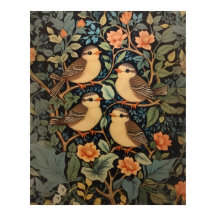 Fågelbeståndet i fyra kute Baby