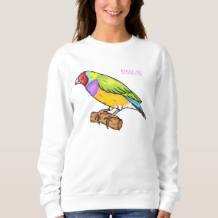 Fågelbild för tecknad av finkfåglar t shirt