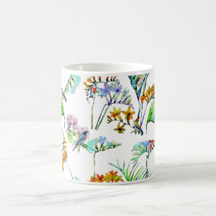 Fågelblomma från Tropiska floror Kaffemugg