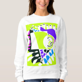 Fågelbo - Lime Green White T-Shirt