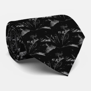Fågelbo Nest Fern Necktie - Svart Slips