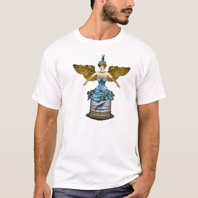FågelburfeT-tröja T-shirt (Framsida)