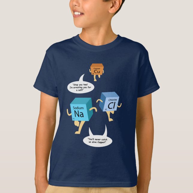 Fågeldag i Geek Chemical Inslag T Shirt (Framsida)