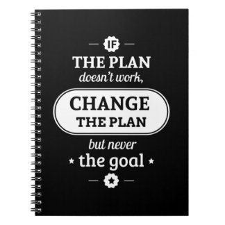 Fågeldagen förändrar planen men aldrig målet anteckningsbok