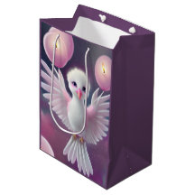 Fågeldagen i Cute White och Rosa Baby