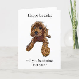 Fågeldagskaka med Rebel Rupert Kort