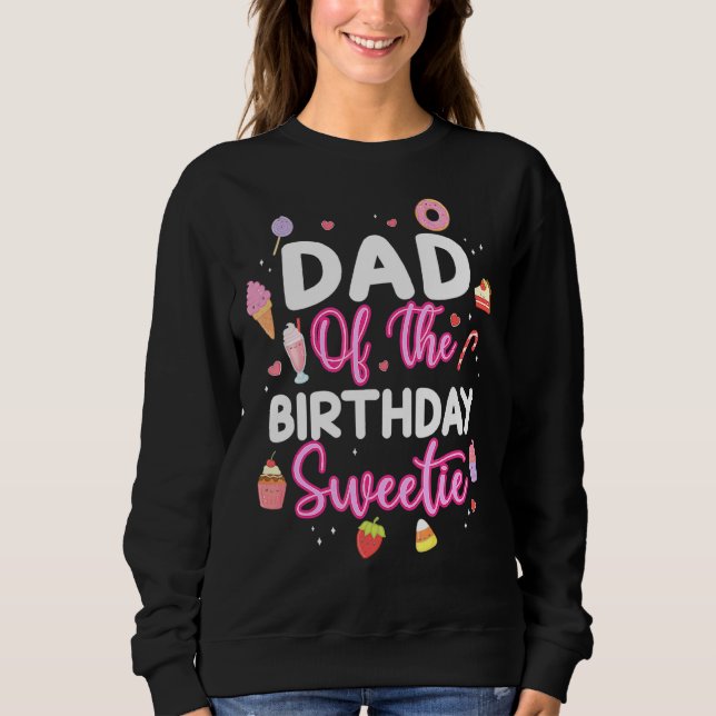 Fågeldagsövningen Candy Lollipop Bday T Shirt (Framsida)