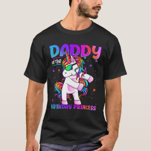 Fågeldagspapper Princess Girl Flossing Unico T Shirt