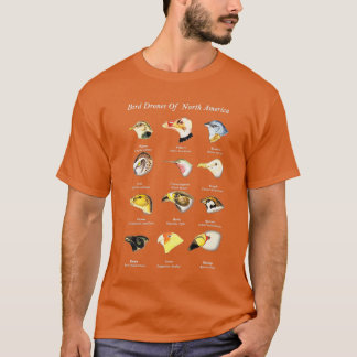 Fågeldrönare i Nordamerika Cute Fält Guide Bird T Shirt