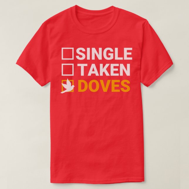 Fågelduva av duva av älskare-duva t shirt (Design framsida)