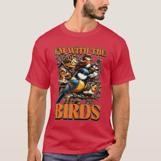 Fågelentusiast Im med gåva från fågeltandnologer T Shirt
