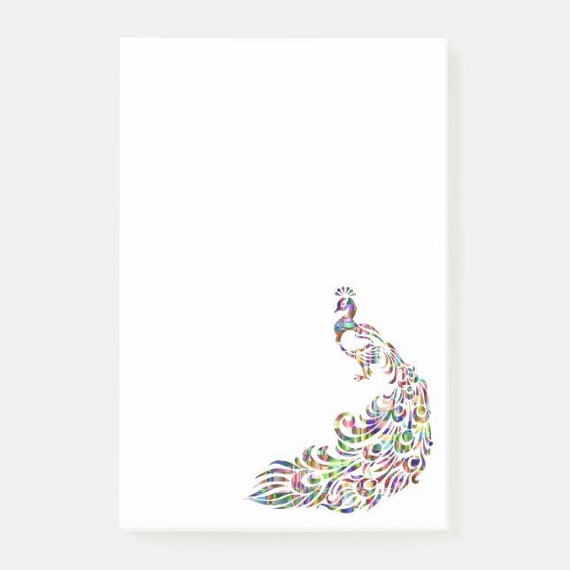 Fågelfågel efter IT-anteckningar Post-it Block (Framsida)