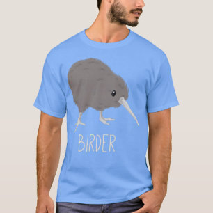 Fågelfågelskådare med Kiwi Bird Watcher T Shirt