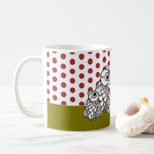 Fågelfamilj och Polka dots