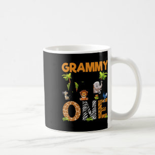Fågelfamiljen en Safari Boy-Vild Kaffemugg