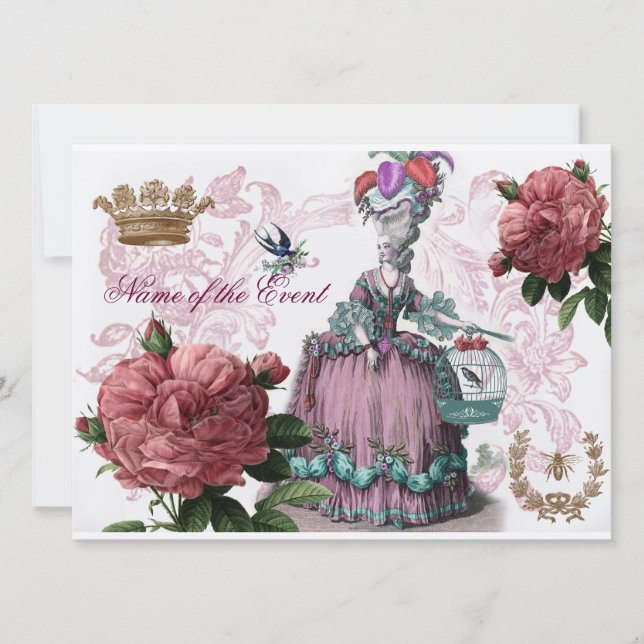 Fågelfängelset Inbjudningar (Framsida)