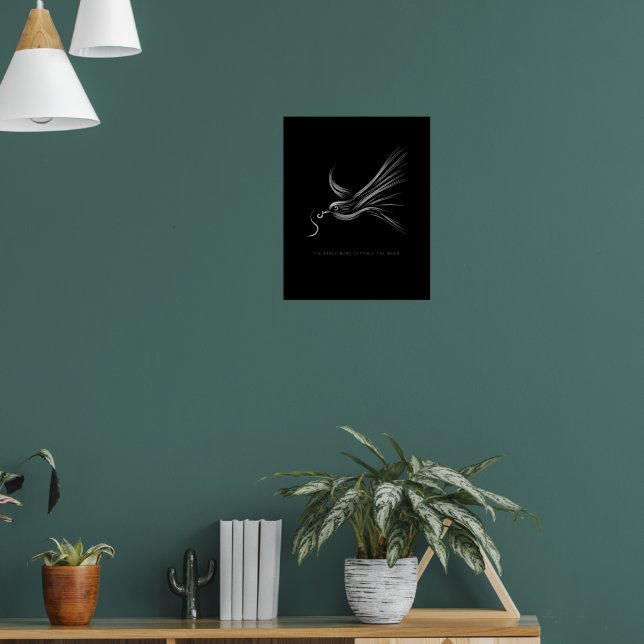 Fågelfångsten Tidigt Mask - konsthandling Poster (Vardagsrum 1)