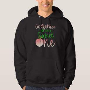 Fågelfar på födelsedagen 1:a sommarfru hoodie
