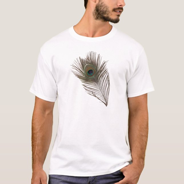 Fågelfjäder T-shirt (Framsida)