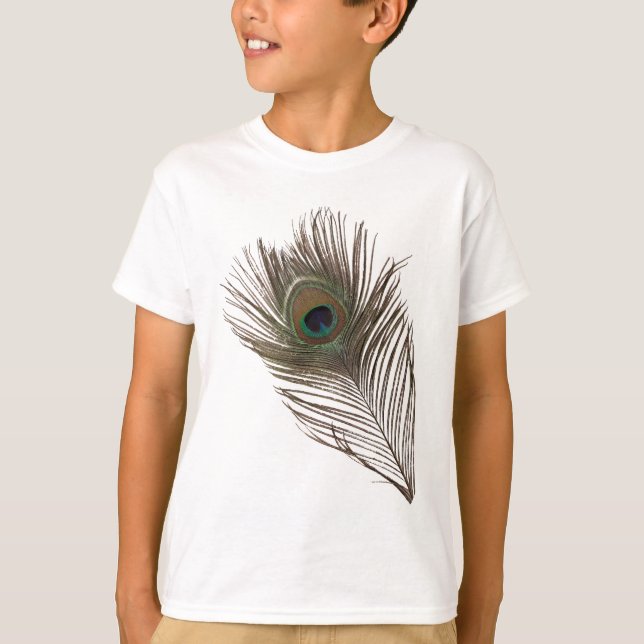 Fågelfjäder T-shirt (Framsida)