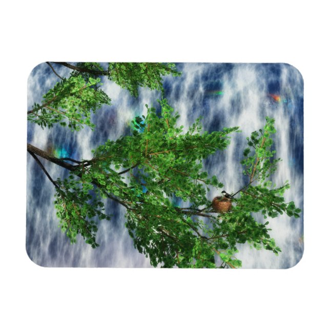 Fågelfläktar Flexibel magnet (Horisontell)