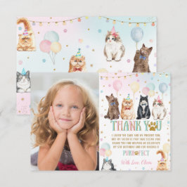 Fågelfoto för Cute Ad,P-plattor Tack Kort