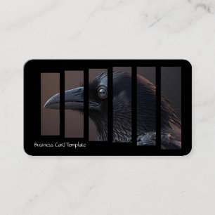 Fågelfotografi, Kråka eller räv Visitkort