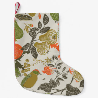 Fågelfrukten Garden: Sömlös Liten Julstrumpa