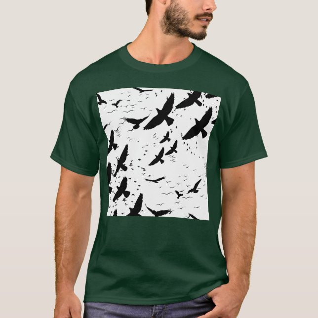 Fågelgåva av vintage t shirt (Framsida)