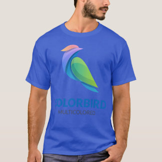 Fågelgåva från färg t shirt