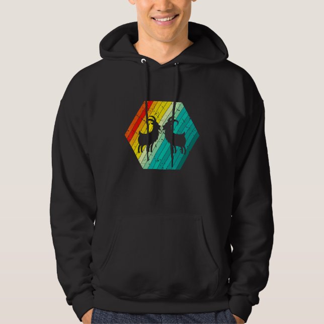 Fågelgetter (tamget) hoodie (Framsida)
