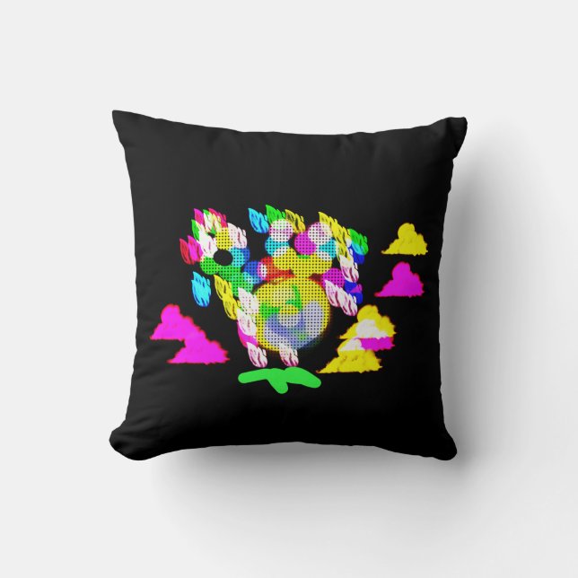 Fågelglöd i mörken kudde (Framsida)